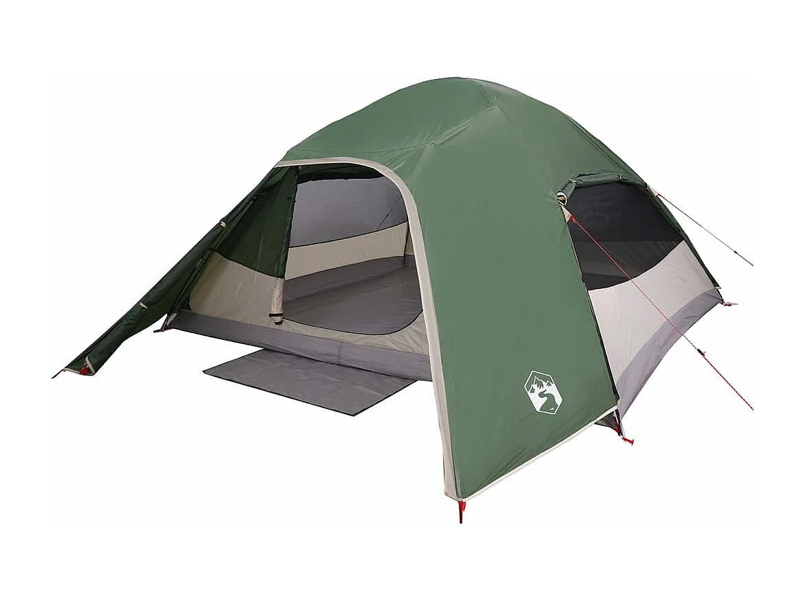 Tonnelle -Tente familiale à dôme 6 personnes vert imperméable FR215418