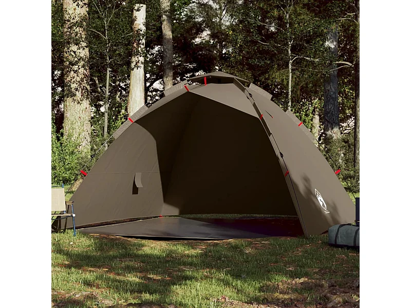 Tonnelle -Tente de pêche 4 personnes vert olive libération rapide FR536335