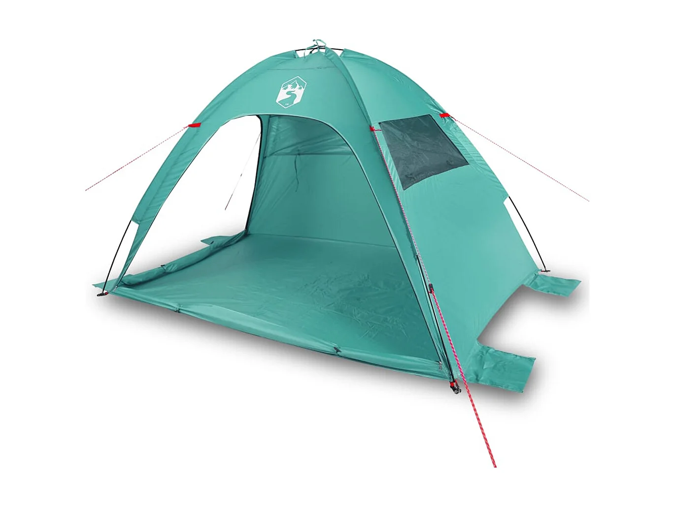 Tenda de praia impermeável verde mar PT786401