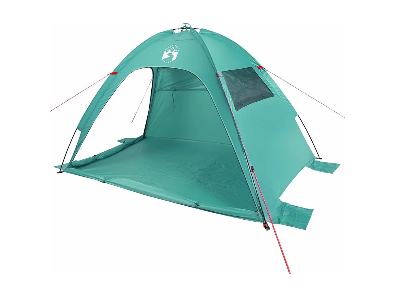 Tenda de praia impermeável verde mar PT786401