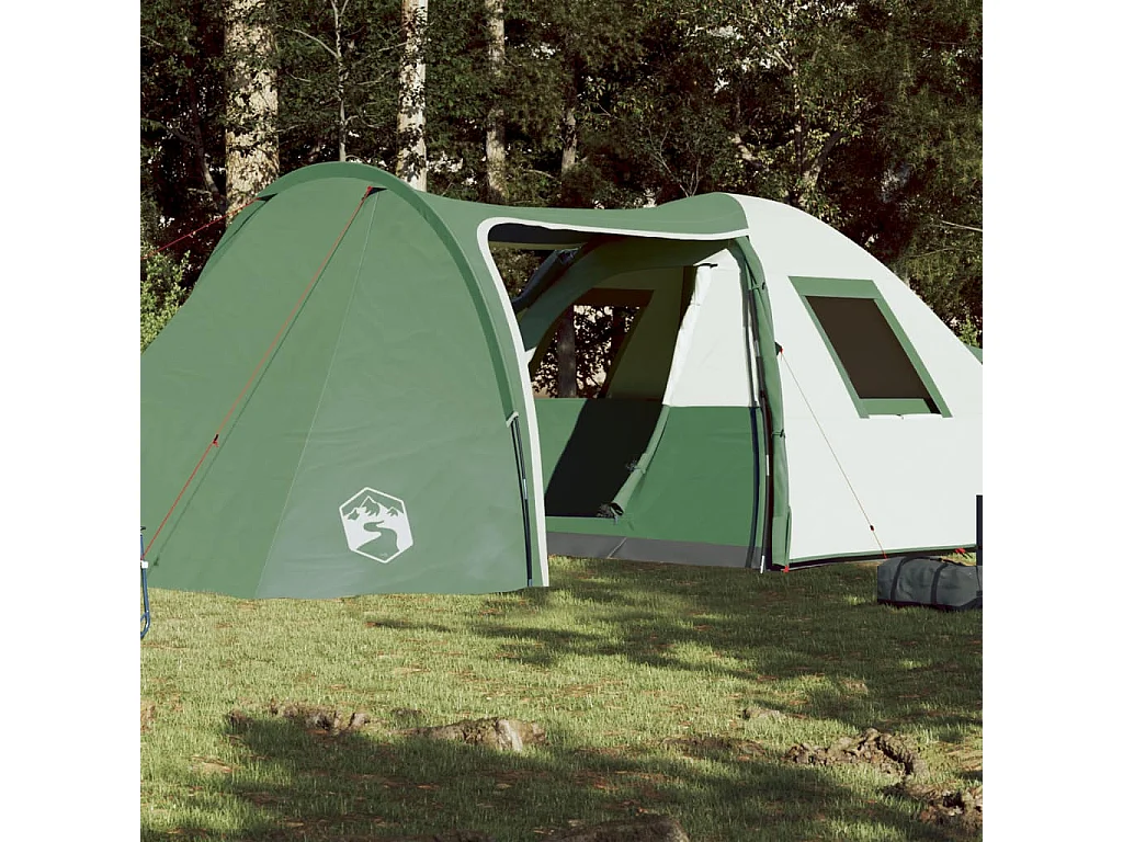 Tonnelle -Tente familiale à dôme 6 personnes vert imperméable FR384079