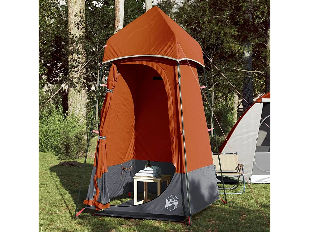 Tonnelle -Tente de toilette orange imperméable FR374279