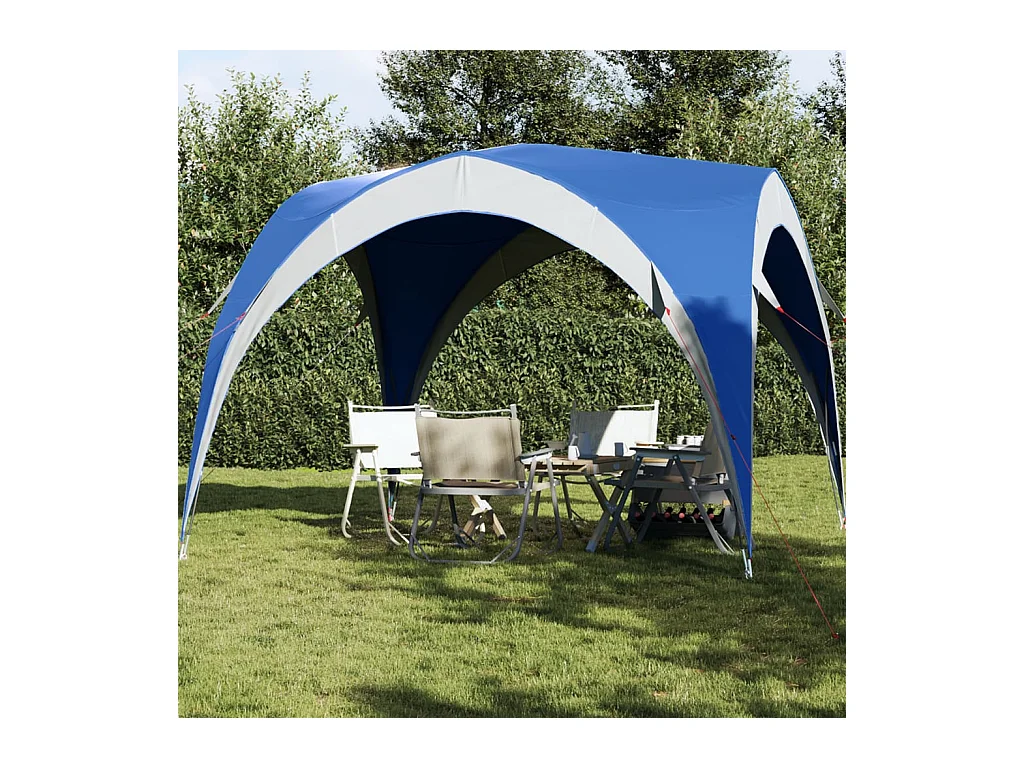Tonnelle -Tente de réception bleu imperméable FR672474