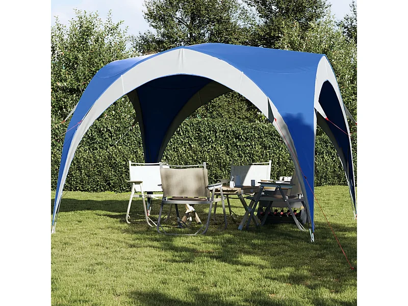 Tonnelle -Tente de réception bleu imperméable FR672474