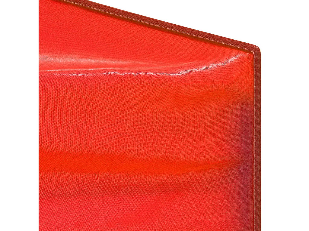 Carpa para fiestas plegable rojo 3x3 m ES906451