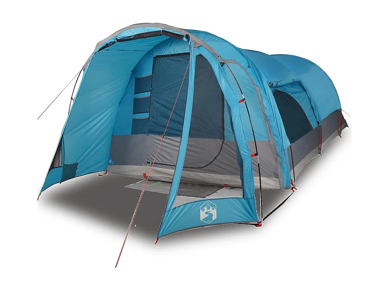 Tonnelle -Tente familiale tunnel 8 personnes bleu imperméable FR400772