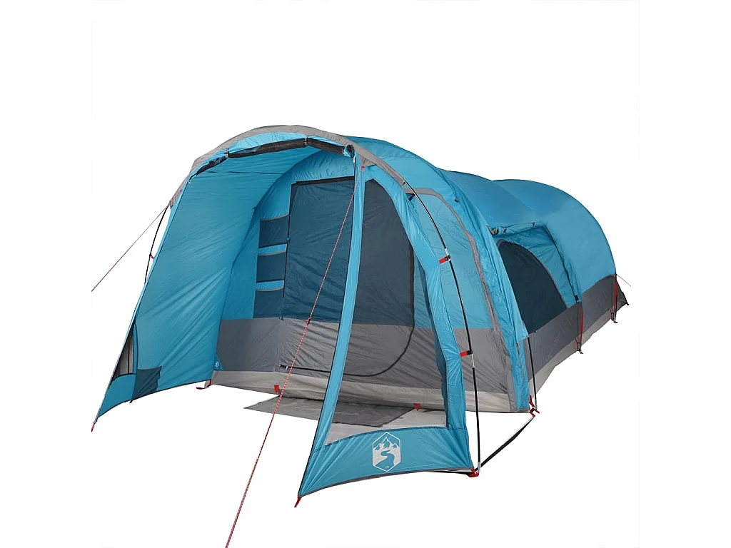 Tonnelle -Tente familiale tunnel 8 personnes bleu imperméable FR400772