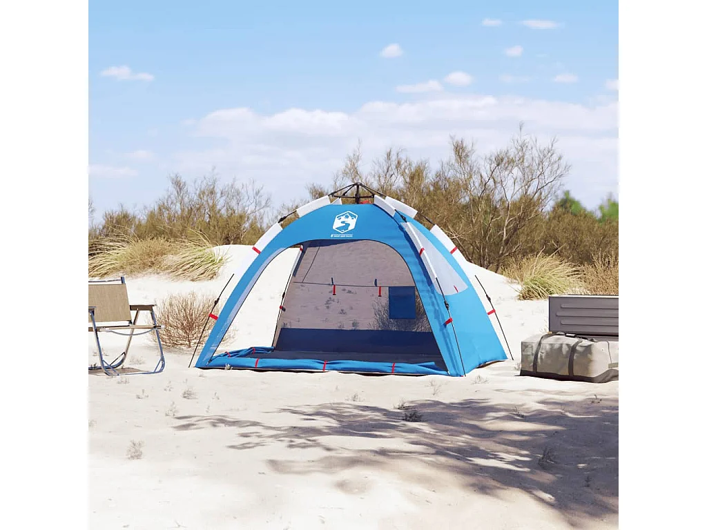 Tonnelle -Tente de plage 2 personnes libération rapide imperméable FR367895