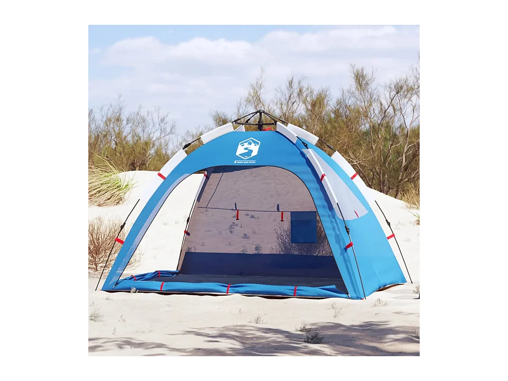 Tonnelle -Tente de plage 2 personnes libération rapide imperméable FR367895