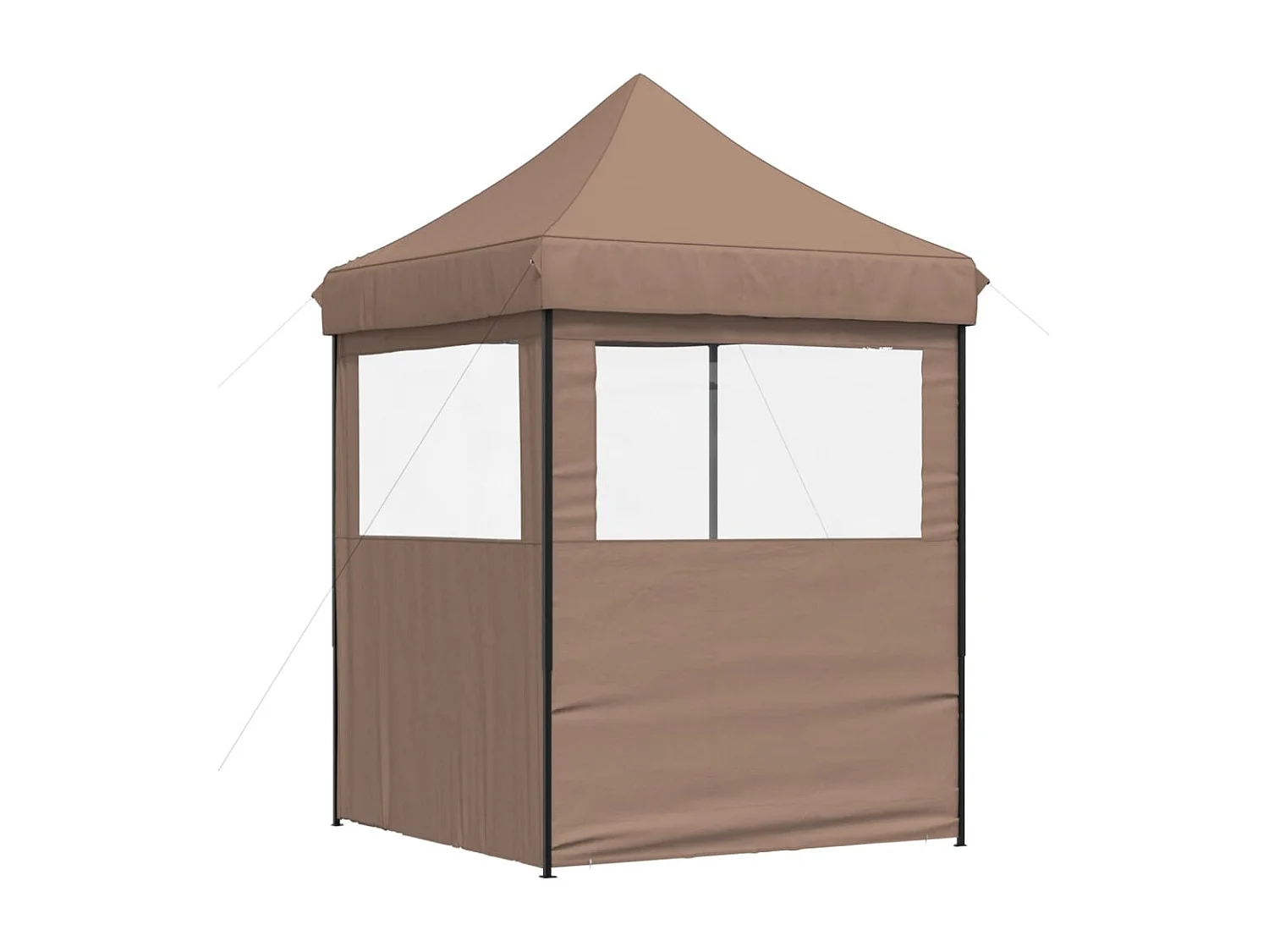 Tonnelle -Tente de réception pliable escamotable avec 2 parois latérales FR459062