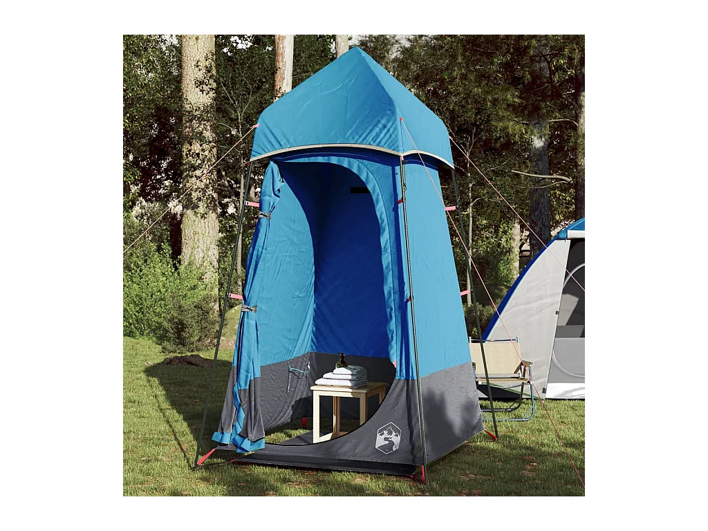 Tonnelle -Tente de toilette bleu imperméable FR732813