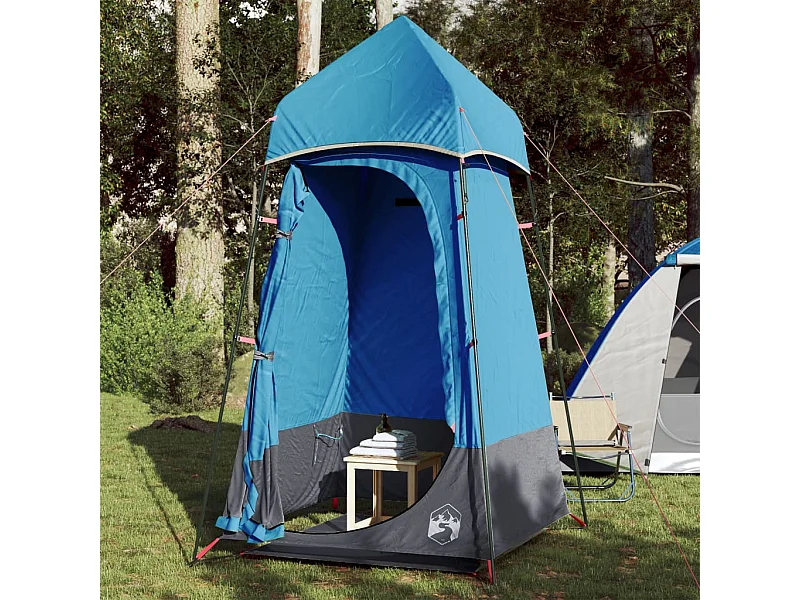 Tonnelle -Tente de toilette bleu imperméable FR732813