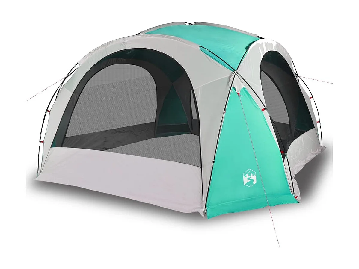 Tenda de festas impermeável verde PT252396