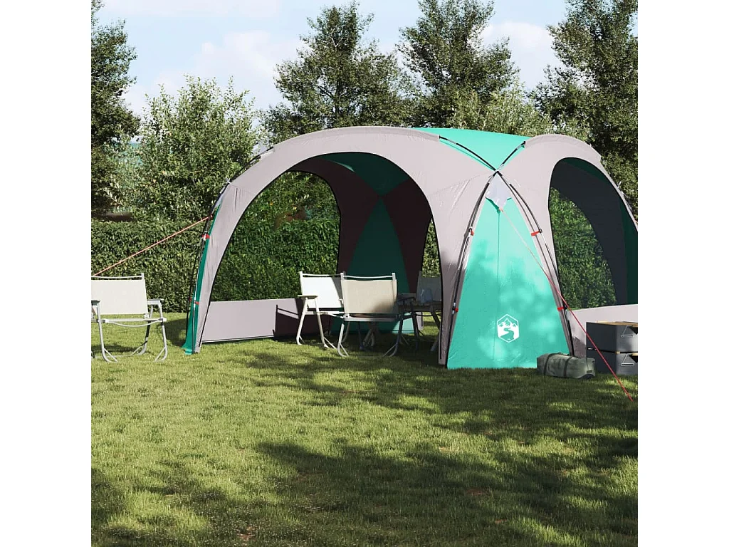 Tenda de festas impermeável verde PT252396