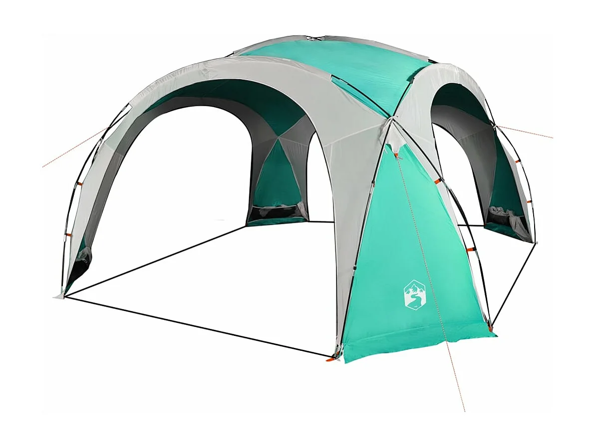 Tenda de festas impermeável verde PT252396