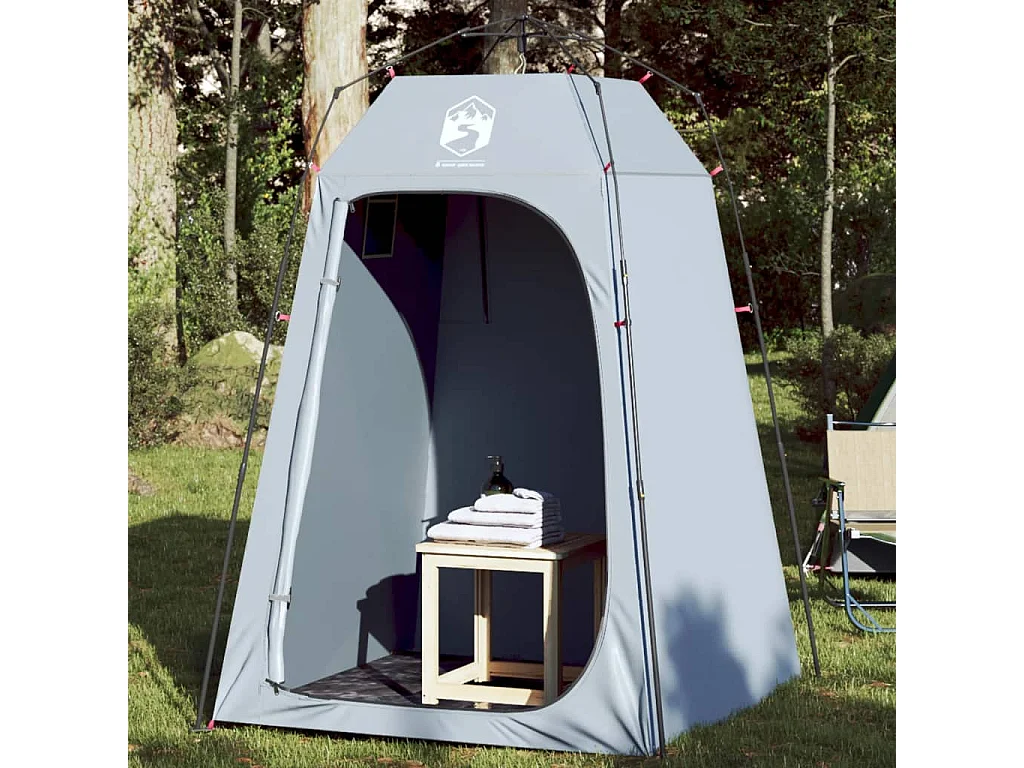 Tonnelle -Tente d'intimité gris libération rapide imperméable FR728063