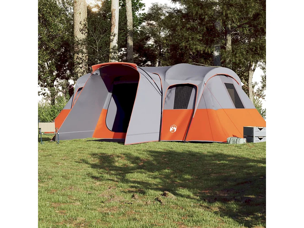 Tunneltent 16-persoons waterdicht grijs BE806930