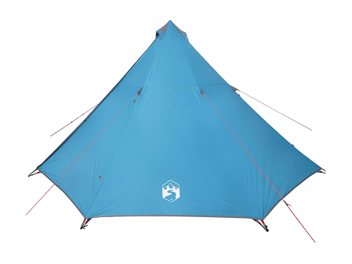 Tienda de campaña familiar tipi 8 personas impermeable azul ES522998