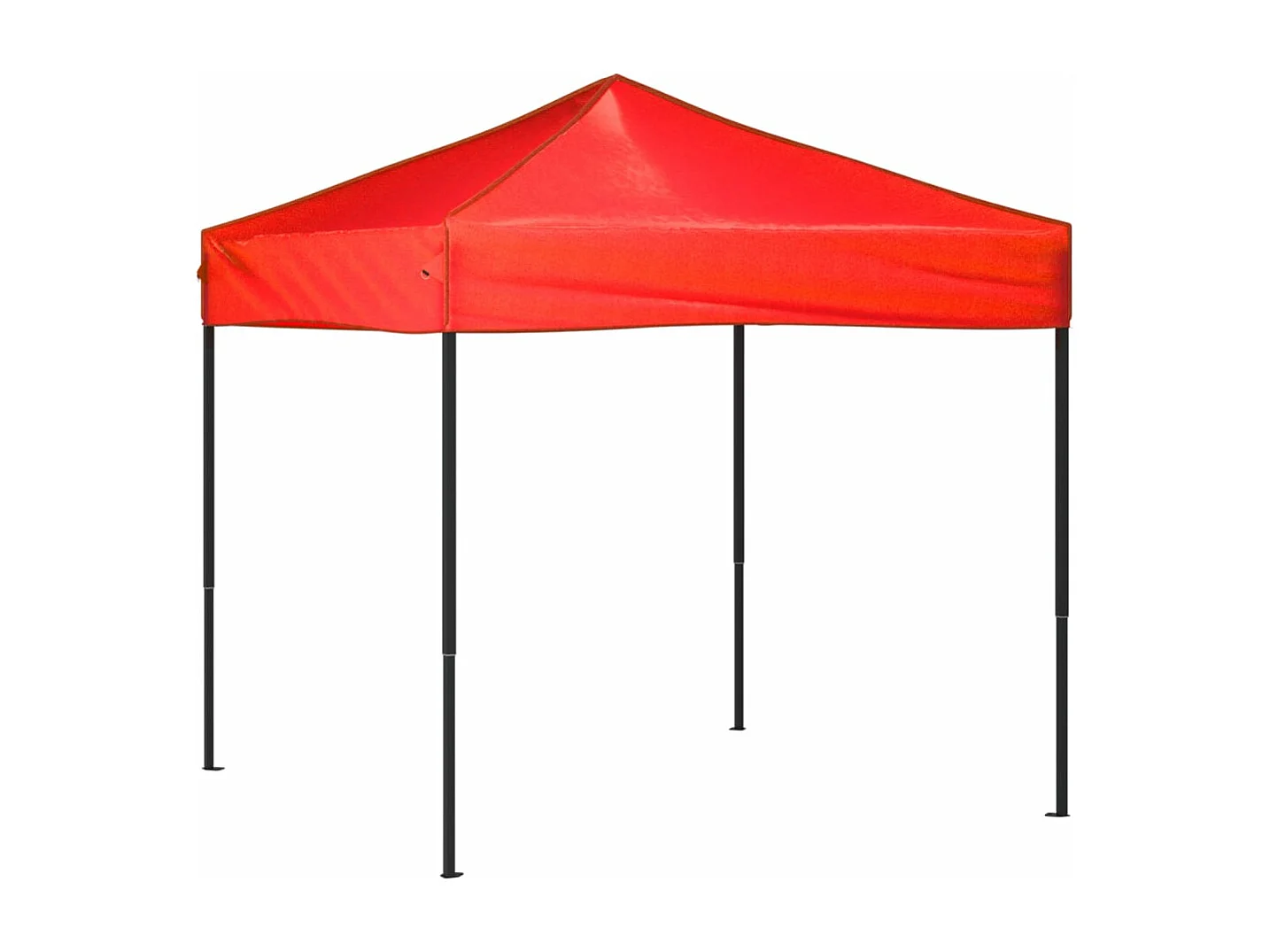 Carpa para fiestas plegable rojo 2x2 m ES739186