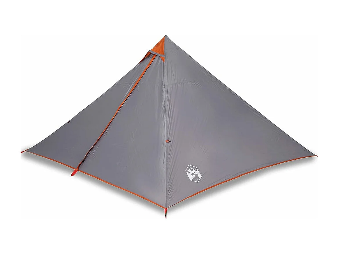 Tonnelle -Tente familiale tipi 7 personnes orange imperméable FR843421