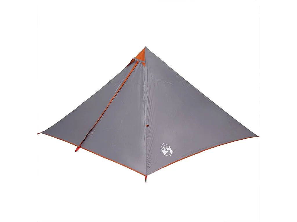 Tonnelle -Tente familiale tipi 7 personnes orange imperméable FR843421