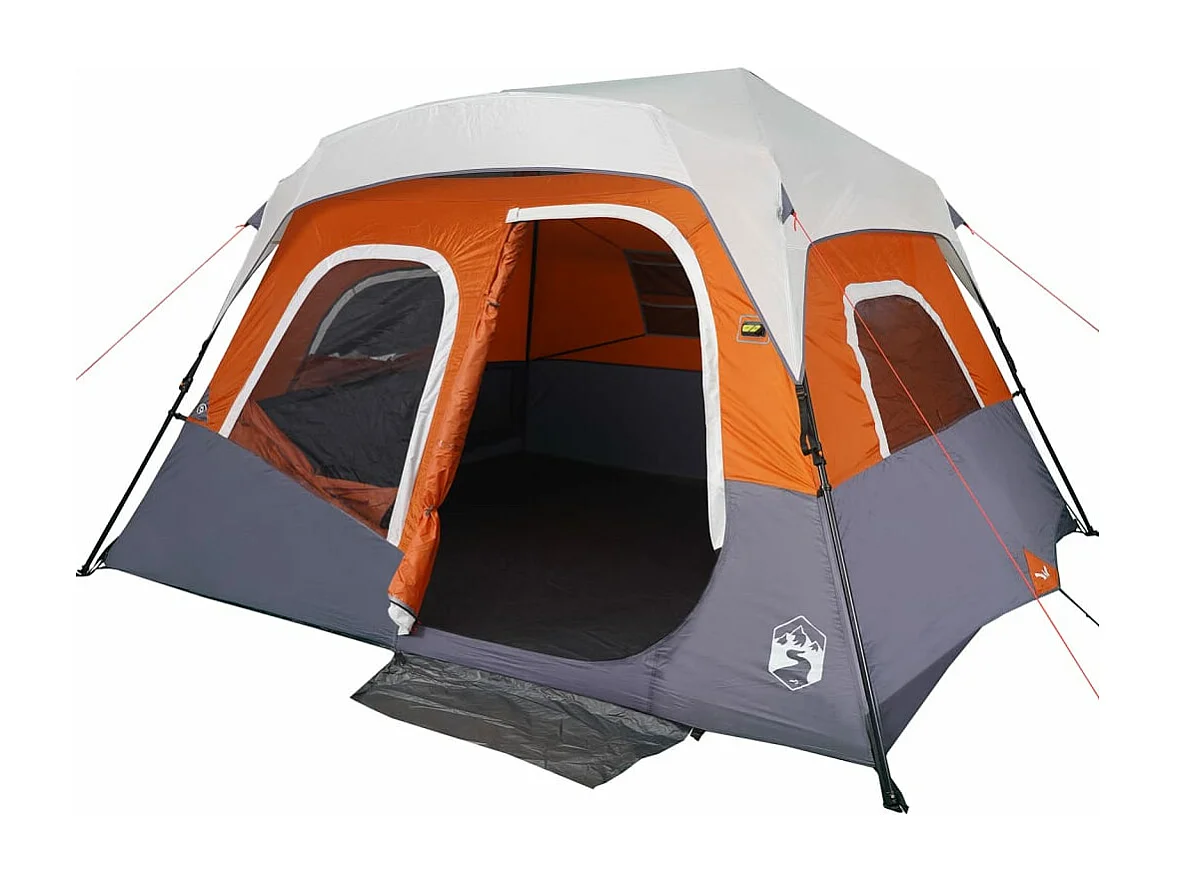Tonnelle -Tente familiale avec LED 6 personnes à dégagement rapide FR464710