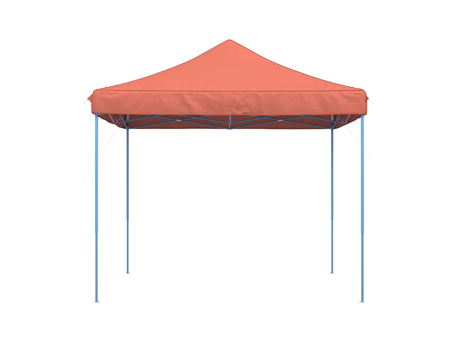 Tonnelle -Tente réception pliable escamotable terre cuite 292x292x315 cm FR157506
