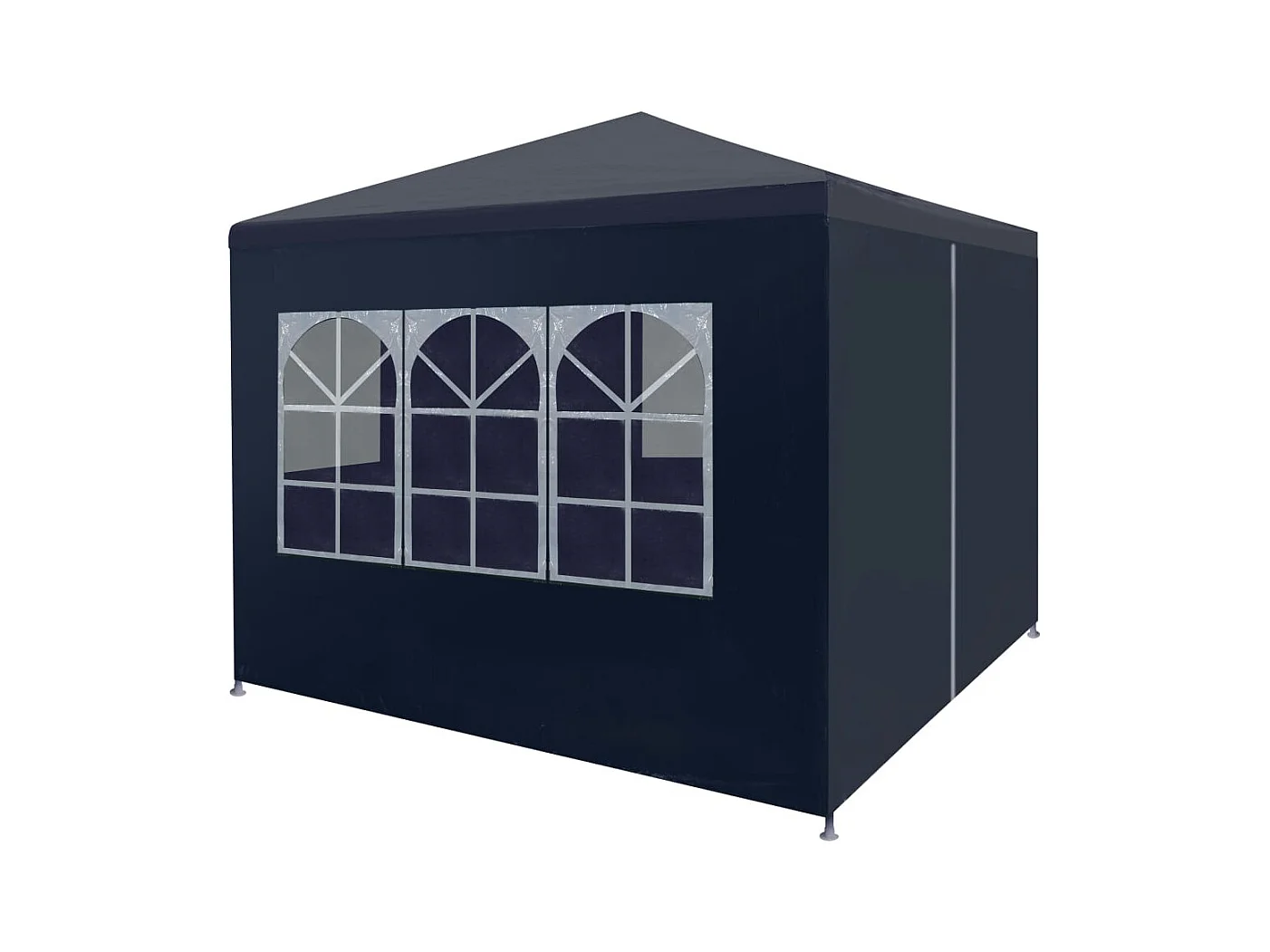 Tonnelle -Tente de réception 3 x 3 m Bleu FR733348