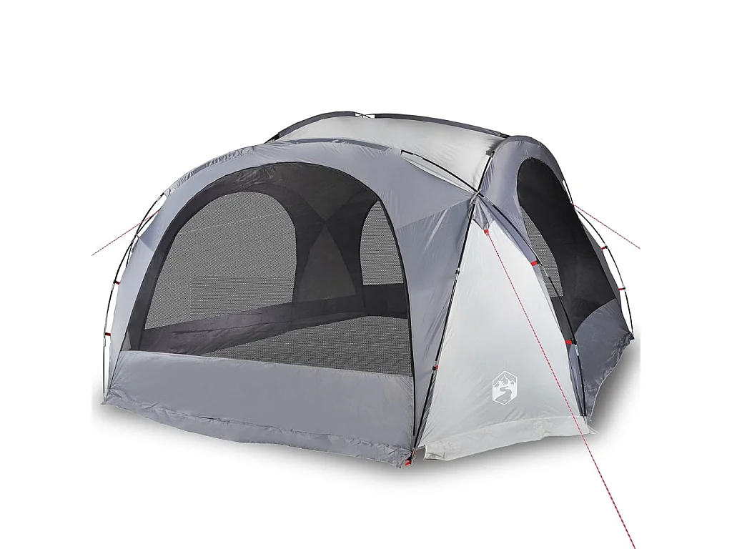 Tenda de festas impermeável branco e cinzento PT827520
