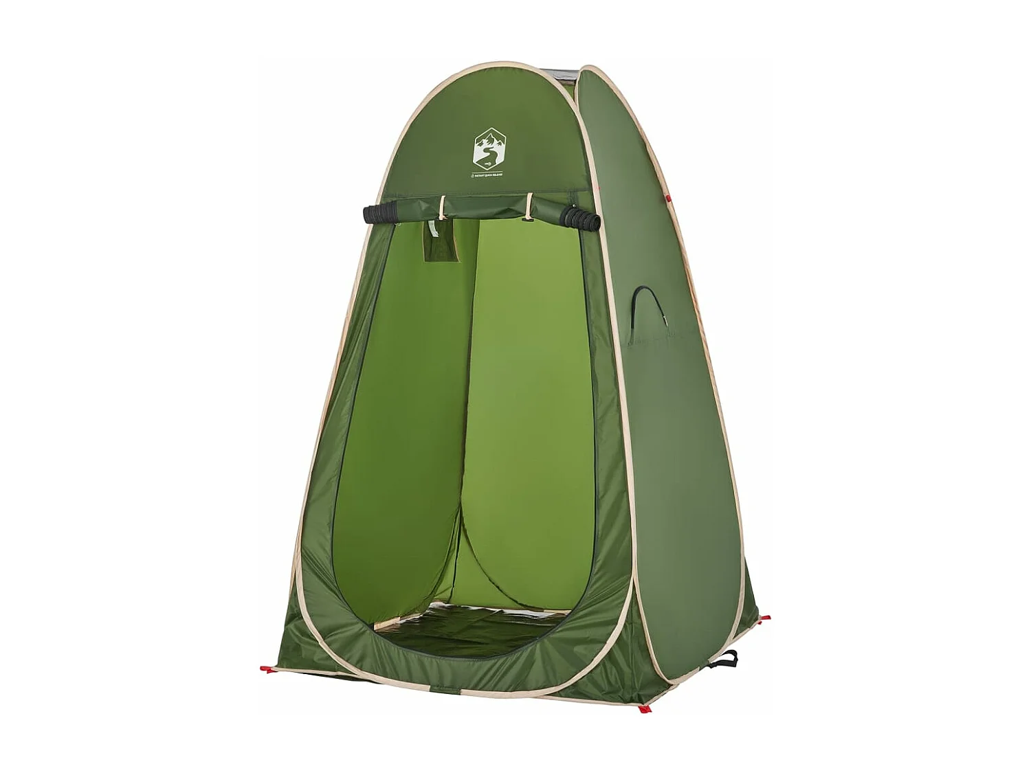 Tonnelle -Tente d'intimité vert escamotable imperméable FR346669