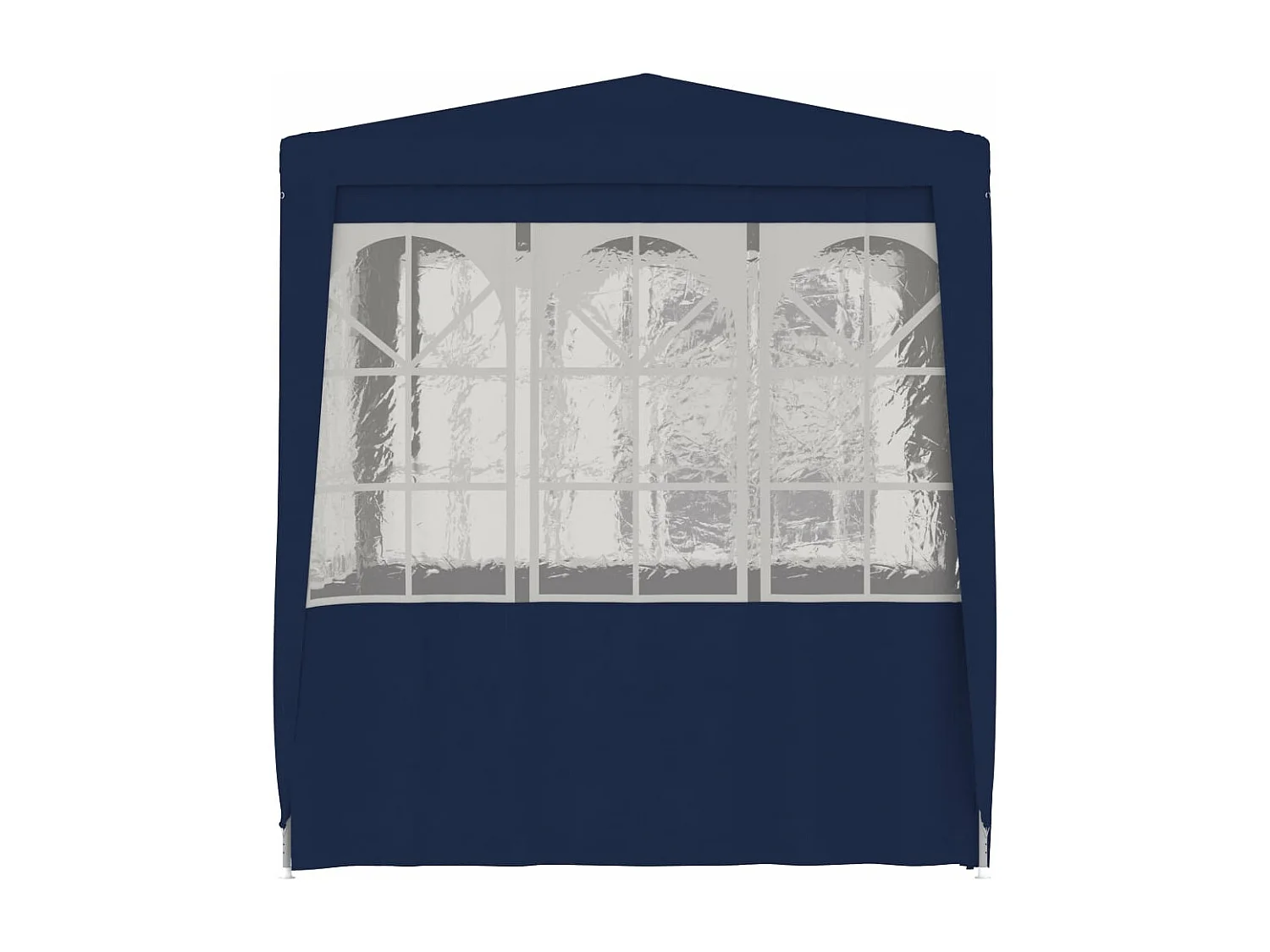 Tenda festas com paredes laterais 2,5x2,5m 90g/m² azul PT648216