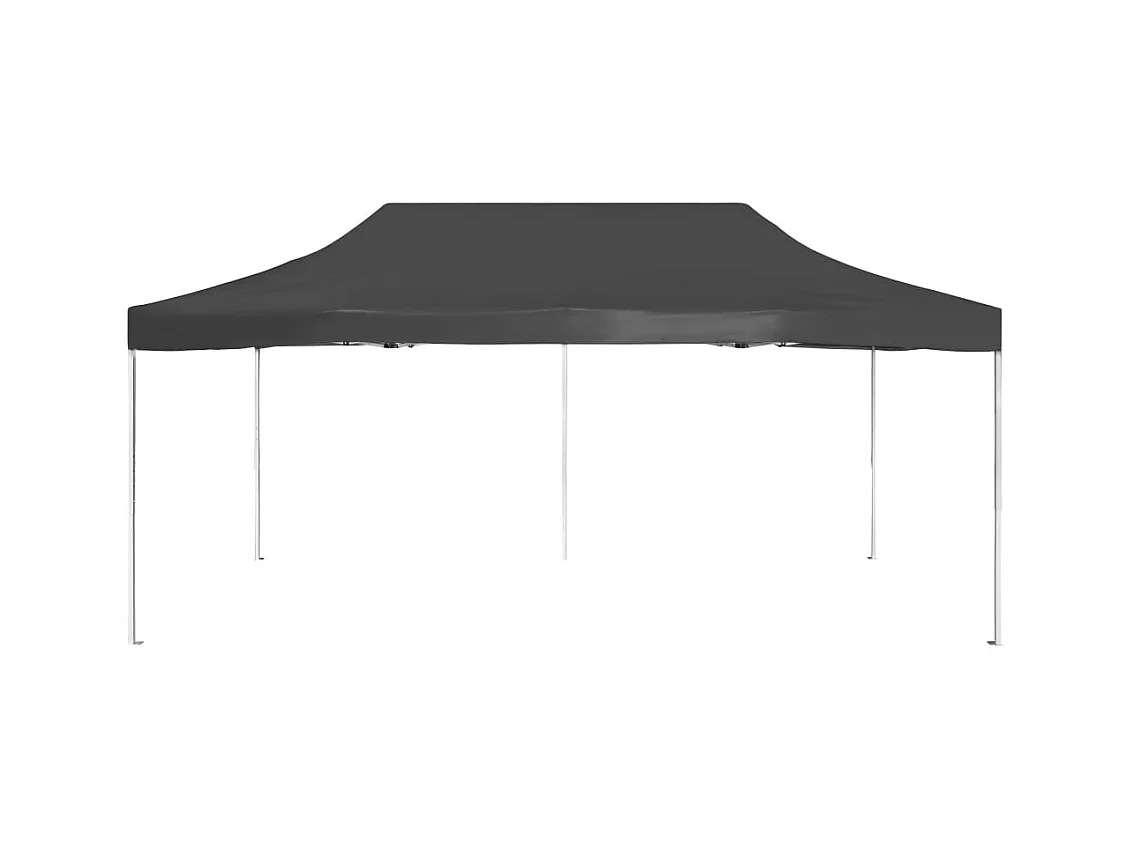 Tonnelle -Tente de réception pliable Aluminium 6 x 3 m Anthracite FR737839