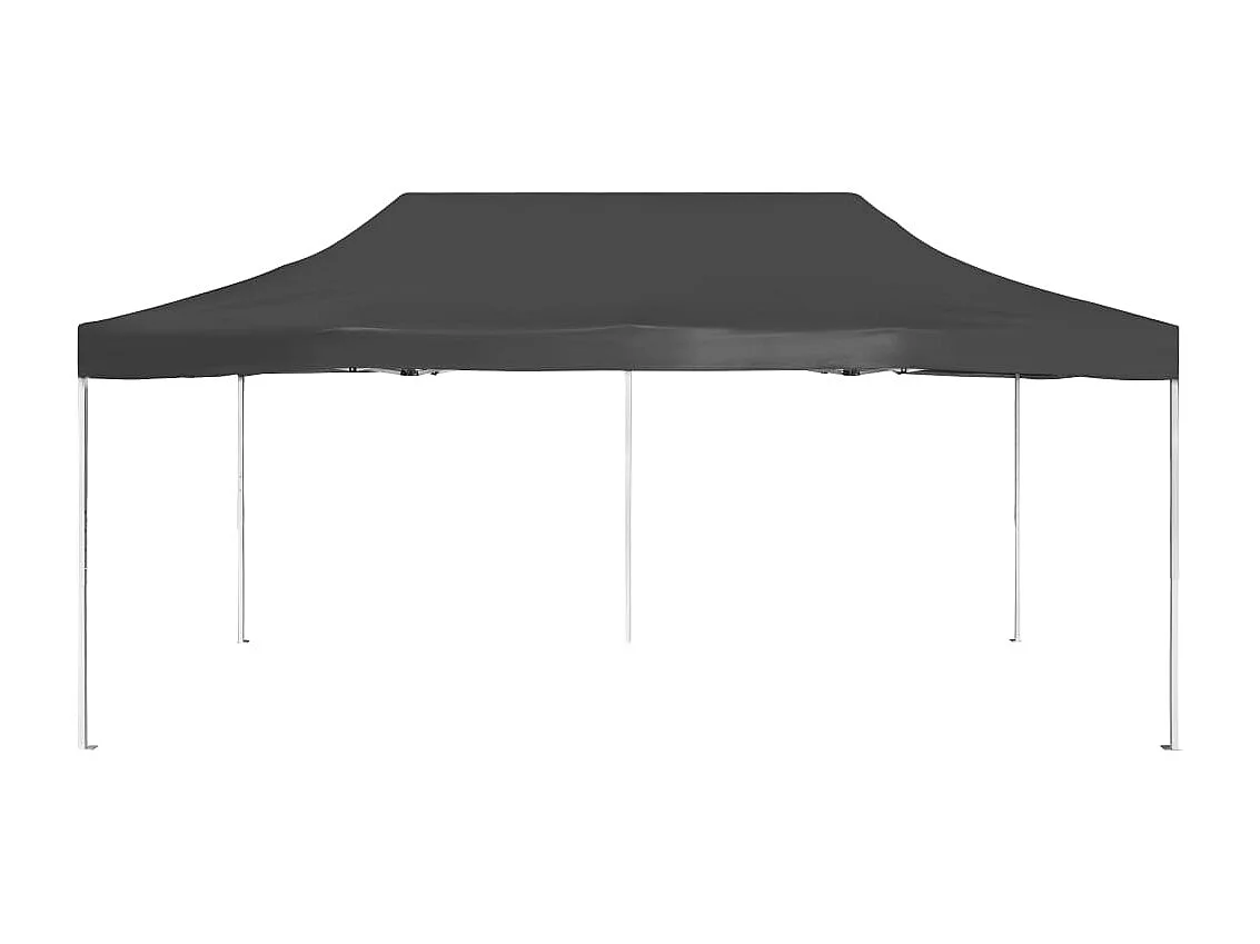 Tonnelle -Tente de réception pliable Aluminium 6 x 3 m Anthracite FR737839