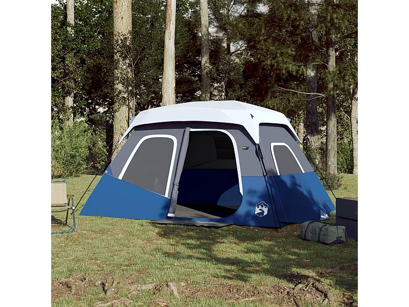 Tonnelle -Tente familiale avec LED 6 personnes libération rapide FR435743