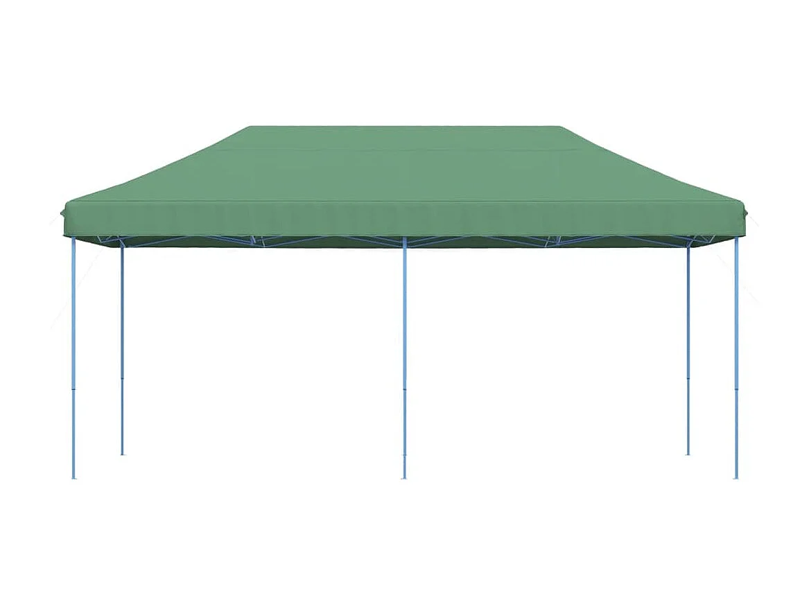Tonnelle -Tente de réception pliable escamotable vert 580x292x315 cm FR887049