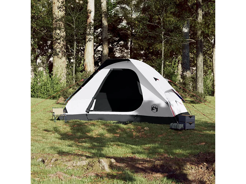 Tonnelle -Tente familiale à dôme 6 personnes tissu occultant imperméable FR929744