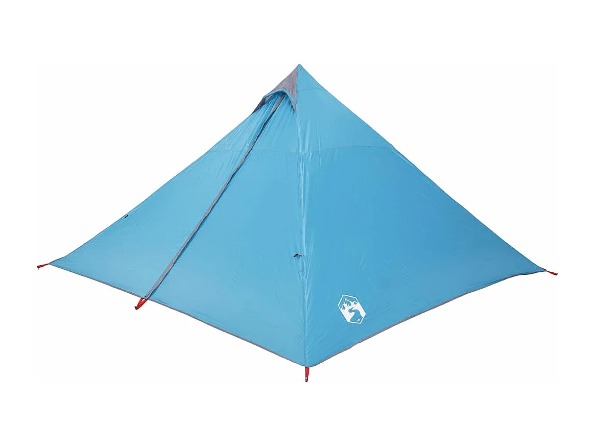 Tenda familiar tipi para 7 pessoas impermeável azul PT830191