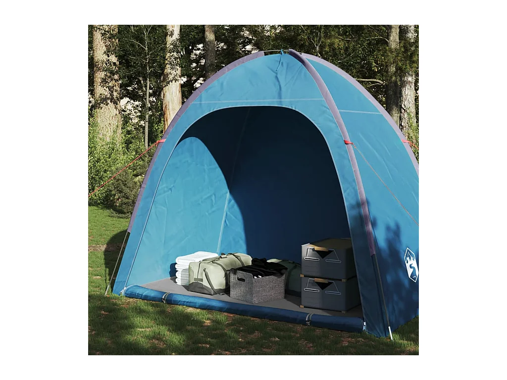 Tonnelle -Tente de réception bleu imperméable FR568156