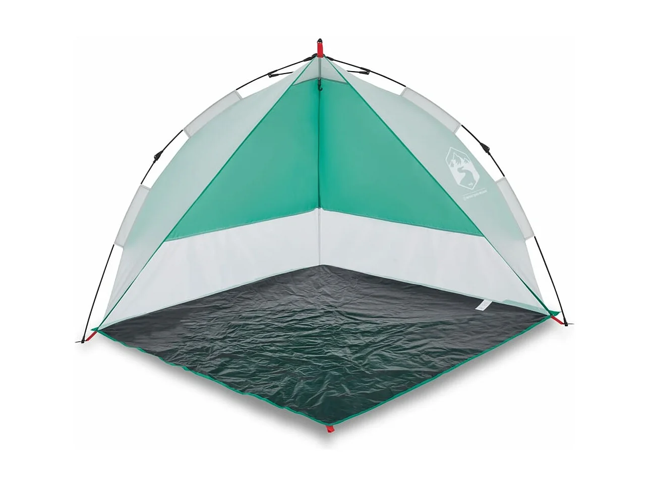 Tenda praia libertação rápida impermeável verde mar PT629807