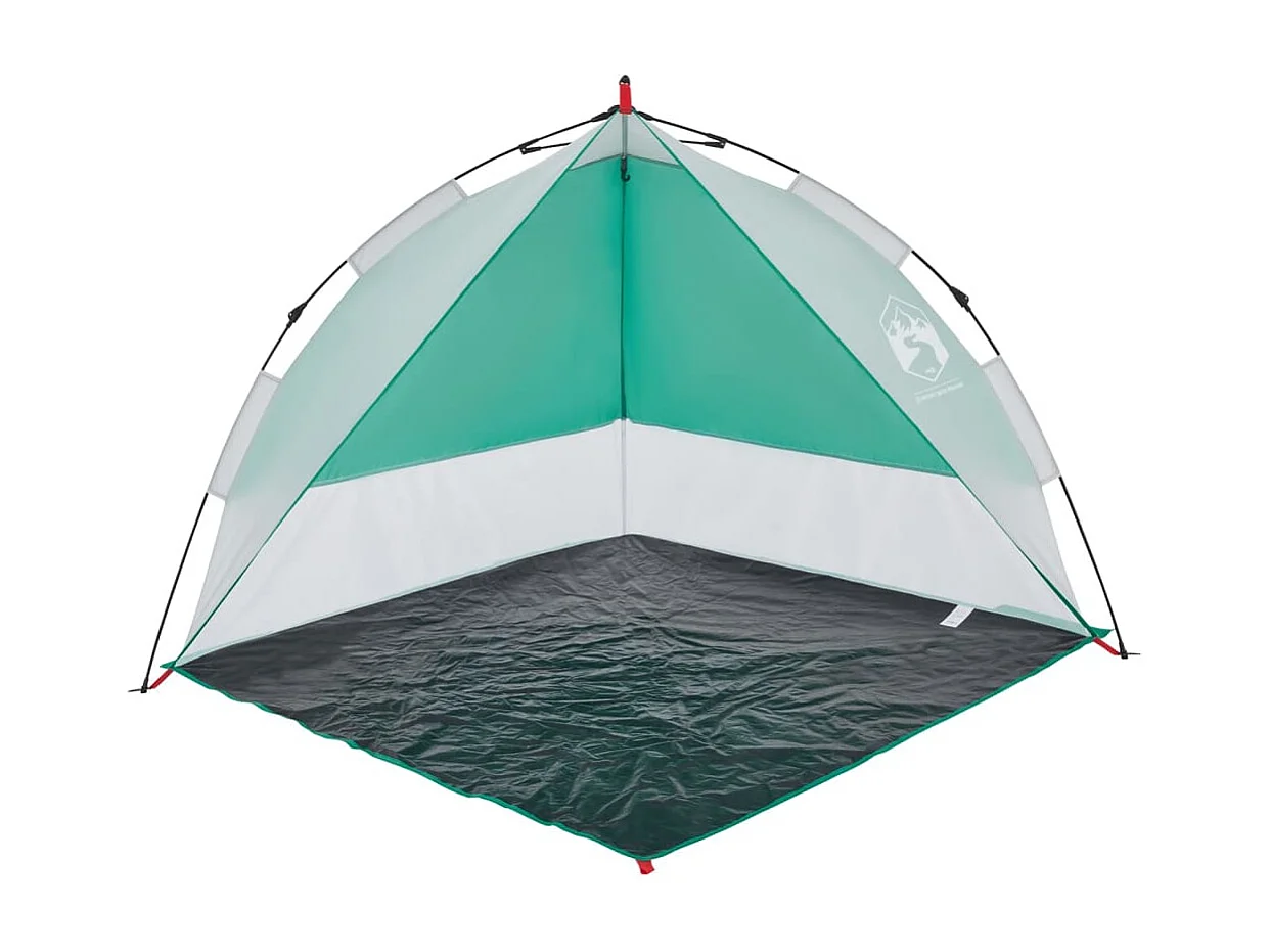 Tonnelle -Tente de plage vert d'eau libération rapide imperméable FR613152