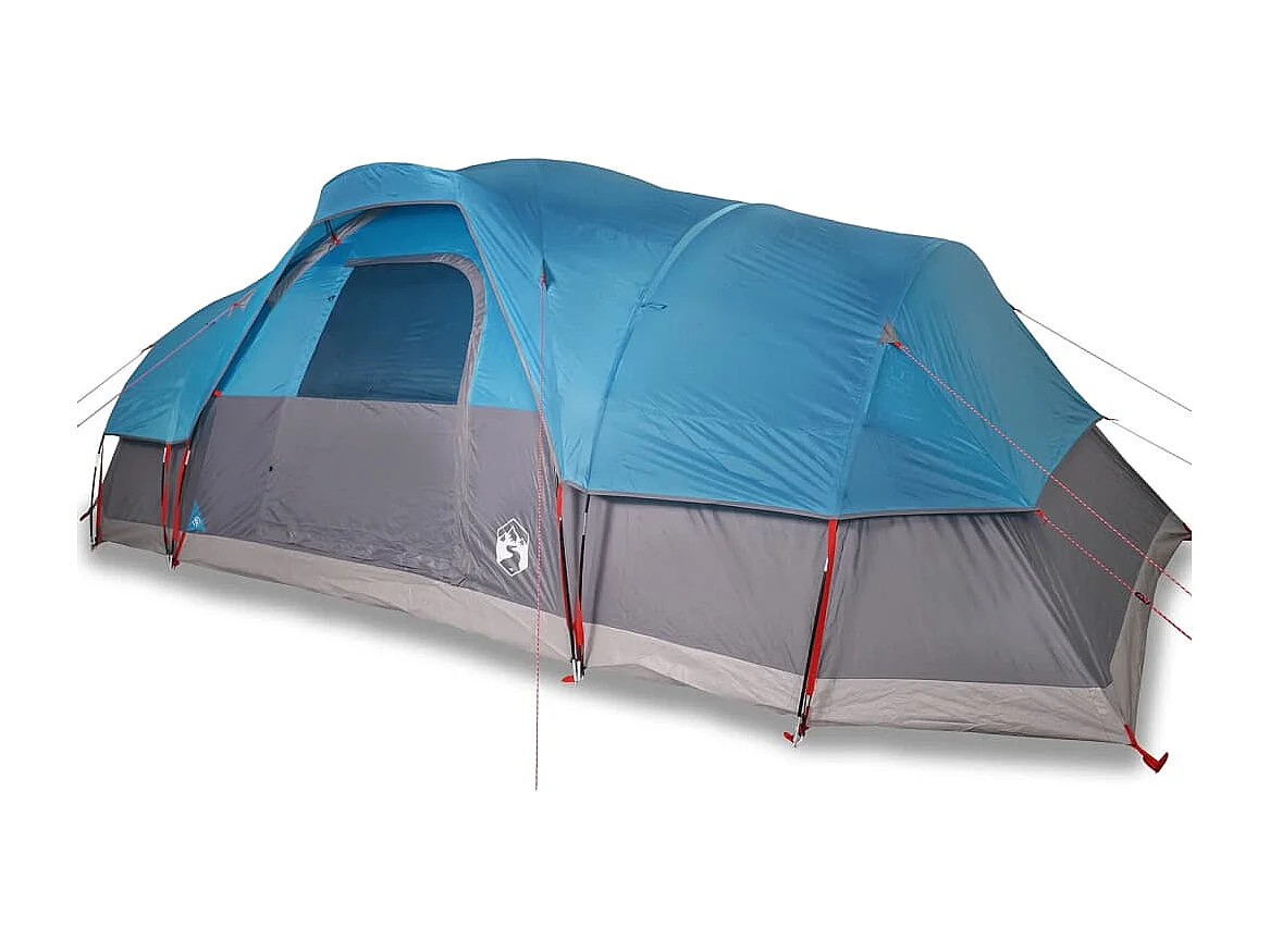 Tienda de campaña familiar iglú 11 personas impermeable azul ES184054