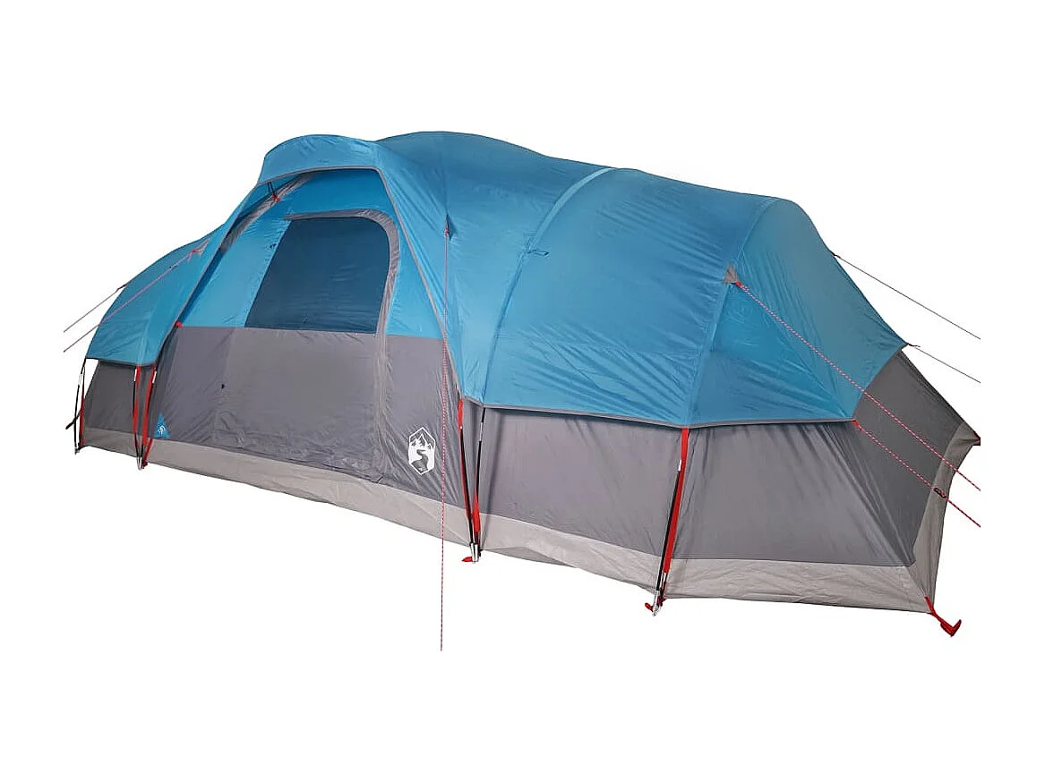 Tonnelle -Tente à dôme 11 personnes bleu imperméable FR335577