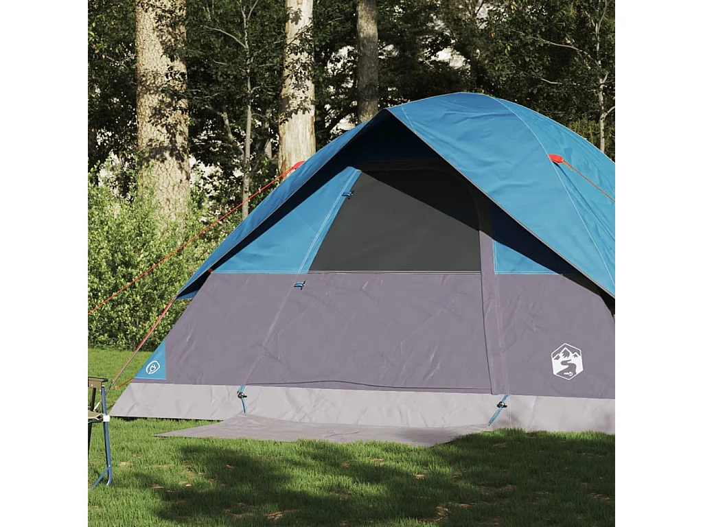 Tienda de campaña familiar iglú 6 personas impermeable azul ES175509