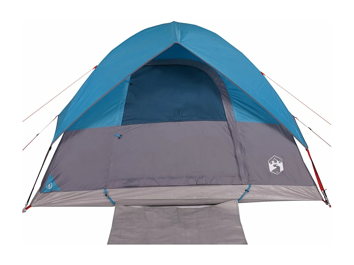 Tienda de campaña familiar iglú 6 personas impermeable azul ES175509