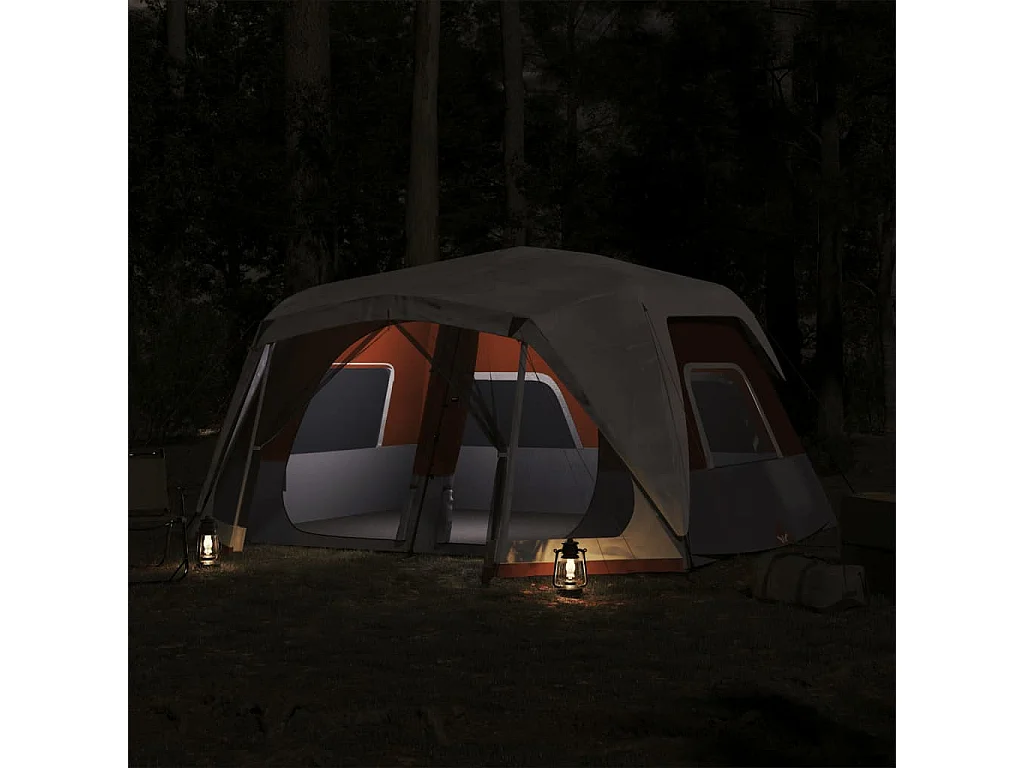 Tonnelle -Tente familiale avec LED 10 personnes libération rapide FR147940