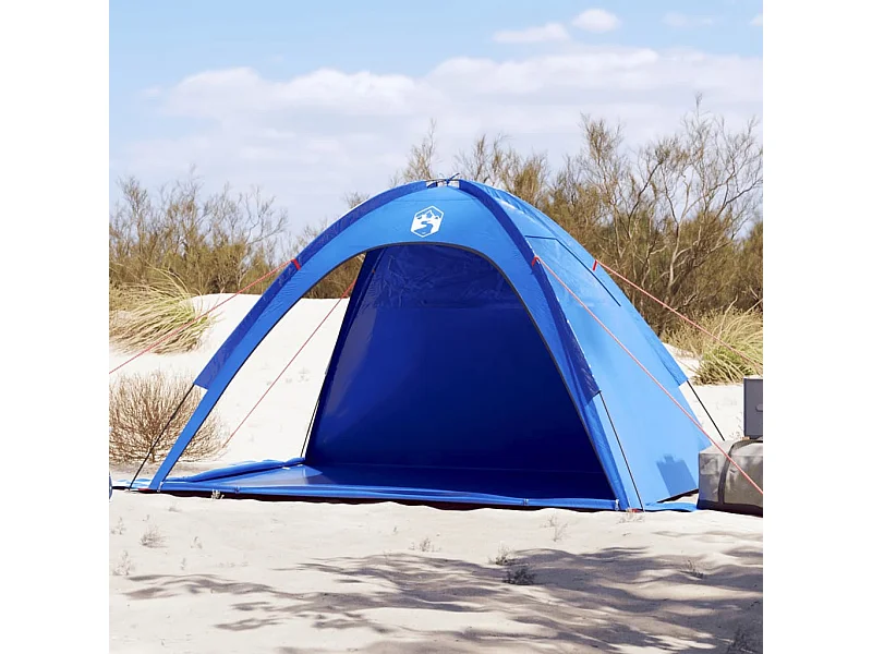Tenda de praia impermeável azul ciano PT364800