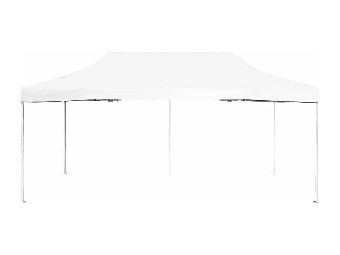 Tenda dobrável profissional para festas alumínio 6x3 m branco PT668644