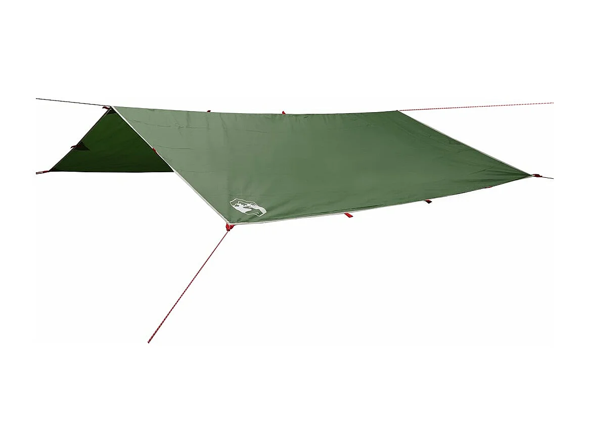 Tonnelle- Bâche de camping vert 300x294 cm imperméable FR656189