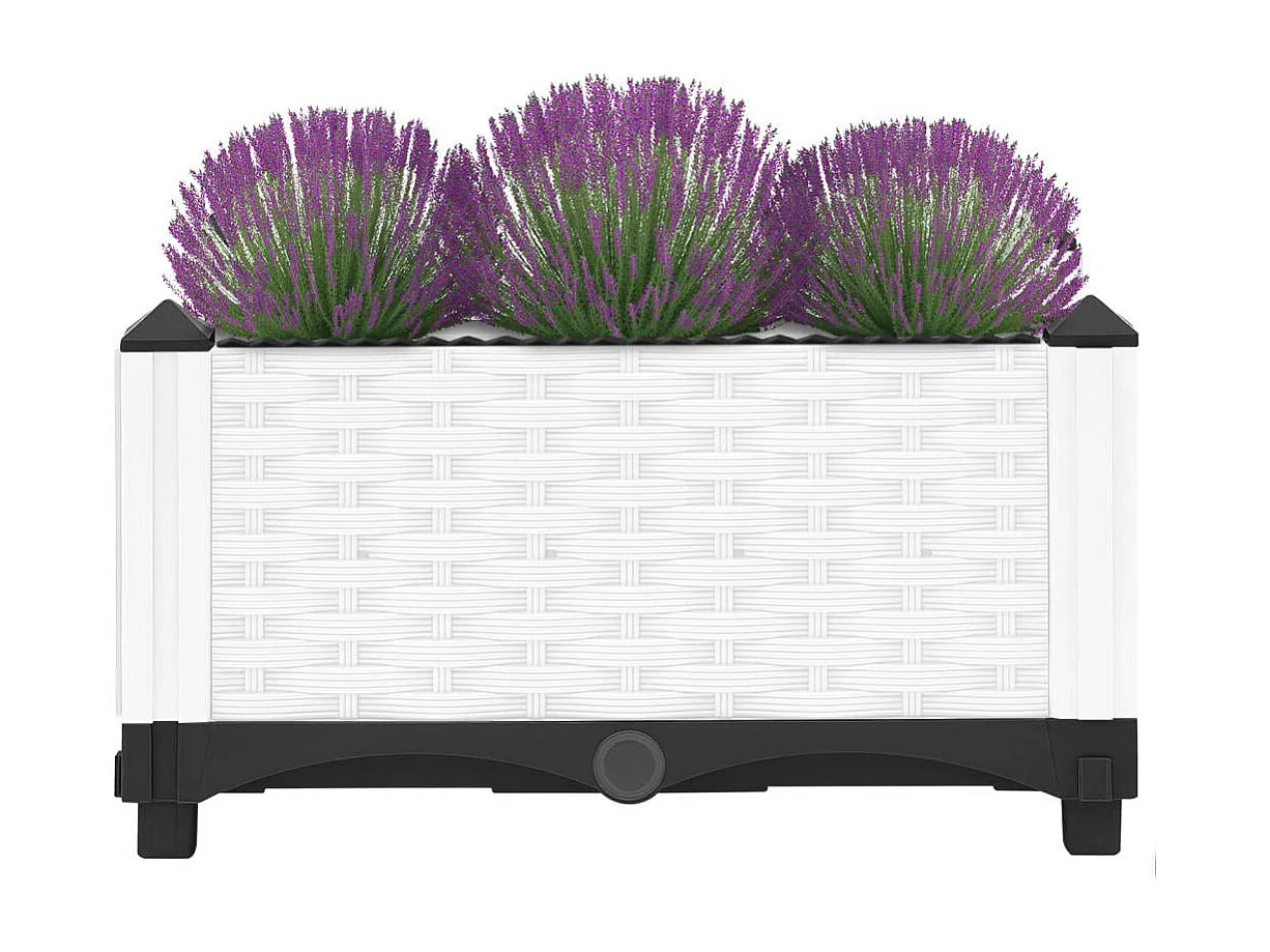 Plantenbak verhoogd 40x40x23 cm polypropeen BE932808