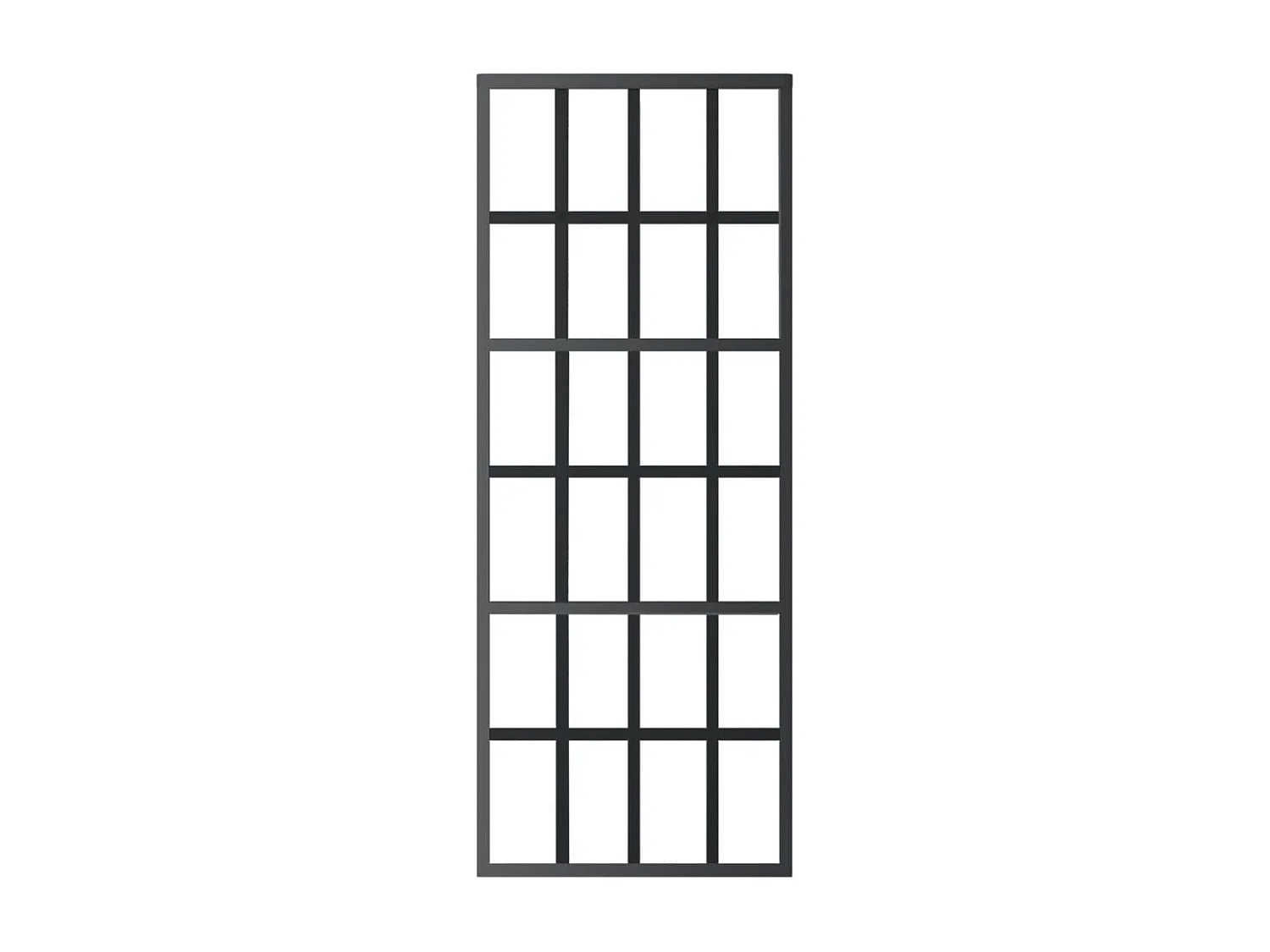 Porte coulissante et quincaillerie Verre ESG/Aluminium 76x205cm FR734686